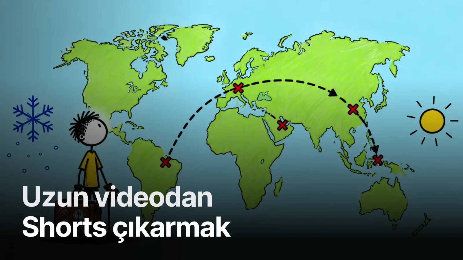 Ada Kalecisi stickman hikâyesinden sahne