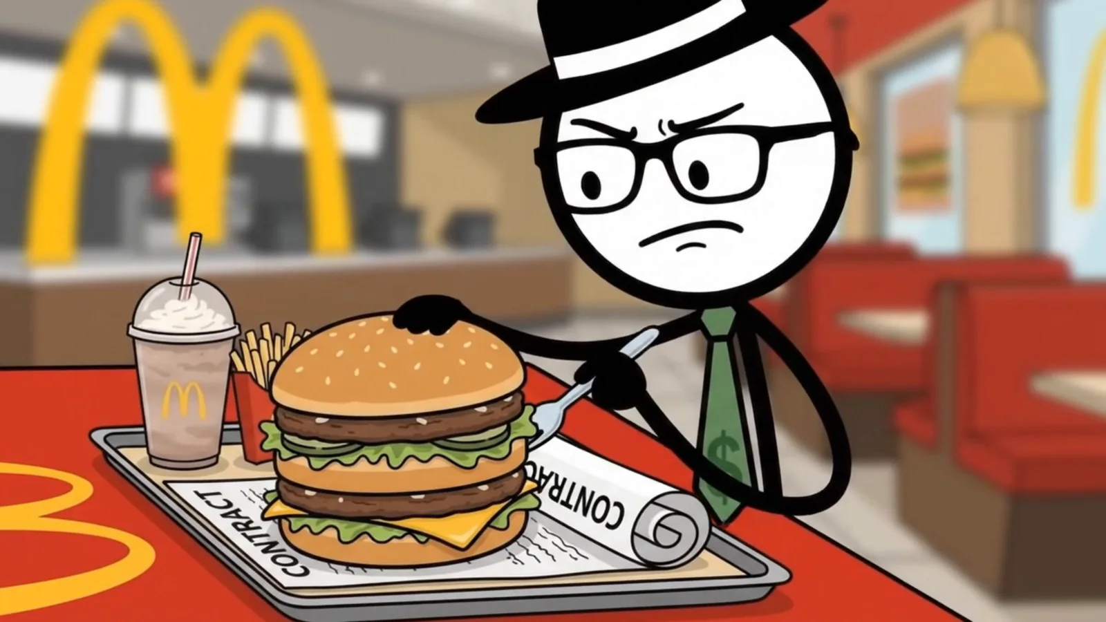 Stickman economy explainer